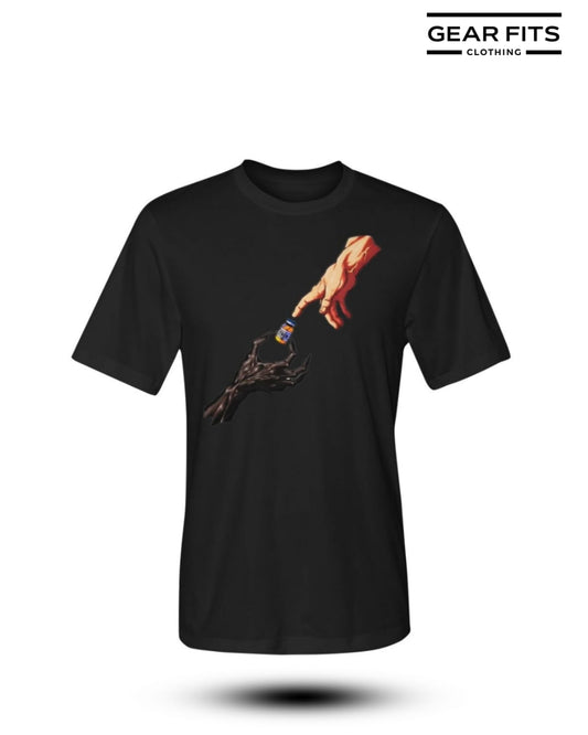 💀 TRENBOLONE DARKNESS T-SHIRT – GYM MOTIVATION 🔥